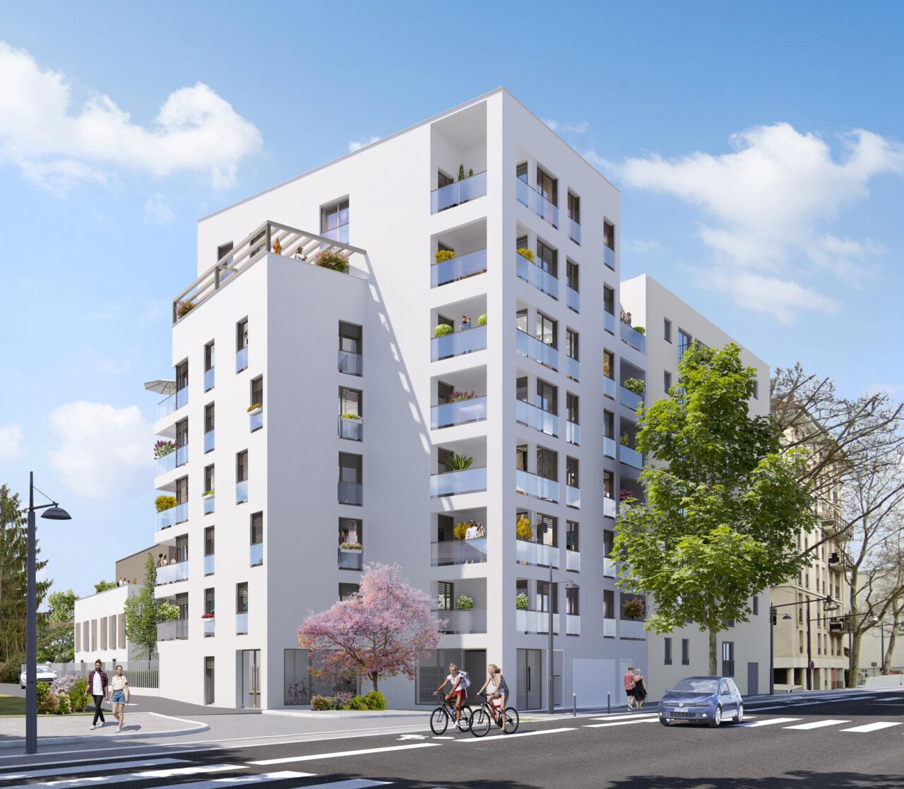 Programme immobilier neuf 69100 Villeurbanne Résidence neuve Villeurbanne 7093